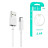 Дата кабель USB 2.0 AM to USB-C 1.0m 2.4A white Denmen (D22T-WH)