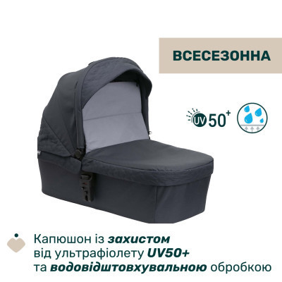 Коляска Chicco 2 в 1 Seety чорна (2900990869008) (87097.53.01)