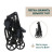 Коляска Chicco 2 в 1 Seety чорна (2900990869008) (87097.53.01)