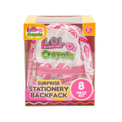 Набір для творчості Crayola Міні-рюкзак Рожевий (35054-C)