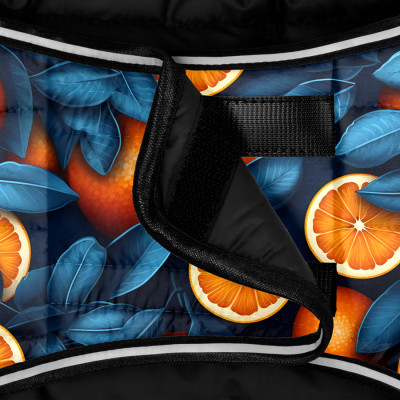 Курточка для тварин WAUDOG Clothes Накидка Апельсини L (505-4054)