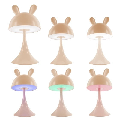 Нічник Kite Світильник LED з акумулятором Simple Bunny, персиковий (K25-317-1-4)