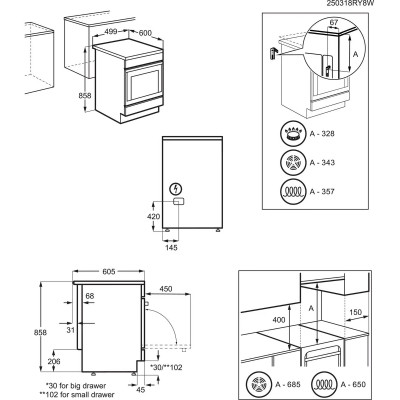 Плита Electrolux LKI564267X