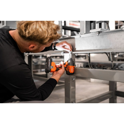 Гайковерт Neo Tools Energy+ 18V, безщітковий, 2400об/хв, 850Нм, 1/2&quot;, 3 швидкості, 1.8кг (без АКБ та ЗП) (04-608)
