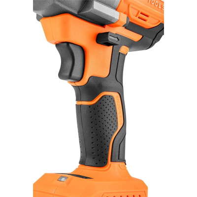 Гайковерт Neo Tools Energy+ 18V, безщітковий, 2400об/хв, 850Нм, 1/2&quot;, 3 швидкості, 1.8кг (без АКБ та ЗП) (04-608)