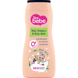 Дитячий шампунь Teo bebe Алое 2 в 1 Для волосся та тіла 200 мл (3800024045318)