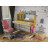 Парта з кріслом Mealux Timberdesk L (парта+кресло+тумба) (BD-690 L+ box BD 920-2 PN+Y-110 DPG)