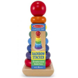 Розвиваюча іграшка Melissa&amp;Doug Райдужна пірамідка (MD10576)