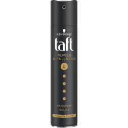 Лак для волосся Taft Power Сила кератину Мегафіксація 5 250 мл (4015001003529/9000100653503)