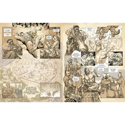 Комікс Тарас Бульба - Микола Гоголь А-ба-ба-га-ла-ма-га (9786175852255)