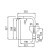 Змішувач Elleci TOURMALINE T01 white 96