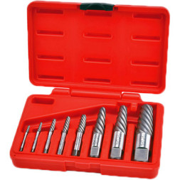 Екстрактор Toptul 1/8 - 1-1/4&quot;, M3-M32, 8шт. (JGAI0805)