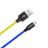 Дата кабель USB 2.0 AM to Lightning 1.0m National ColorWay (CW-CBUL052-BLY)