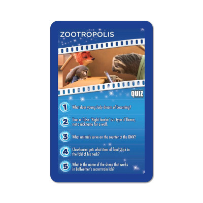 Настільна гра Winning Moves Disney Top Trumps Quiz (2688)