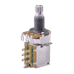 Потенціометр для гітари Paxphil Push-Pull Pot 250K Type B (H70)