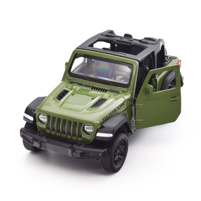 Машина TechnoDrive Jeep Wrangler Rubicon 2021 зелений (250339U)
