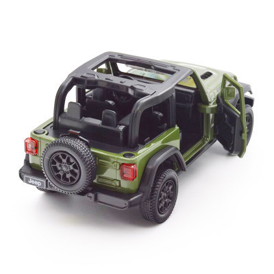 Машина TechnoDrive Jeep Wrangler Rubicon 2021 зелений (250339U)