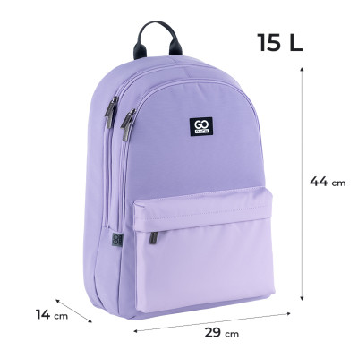 Рюкзак шкільний GoPack Education Teens 140 фіолетовий (GO25-140L-1)