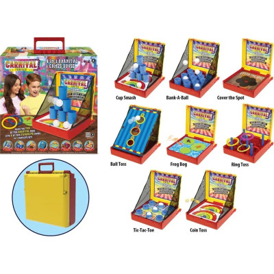 Настільна гра Ambassador Набір 8-in-1 Carnival games house (англ) (6337734)