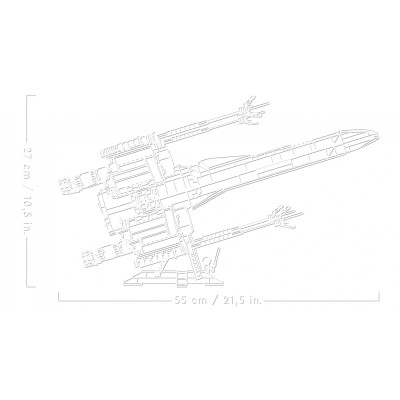 Конструктор LEGO Star Wars Винищувач X-Wing (75355)