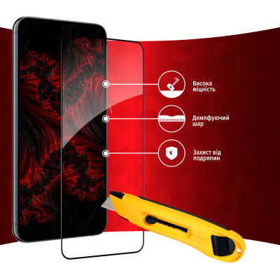 Скло захисне Intaleo Full Glue Samsung S23 (1283126559655)