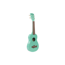 Укулеле Kala Makala Shark Soprano Surf Green Ukulele (231432)