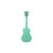 Укулеле Kala Makala Shark Soprano Surf Green Ukulele (231432)