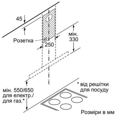 Витяжка кухонна Siemens LC97BHM50