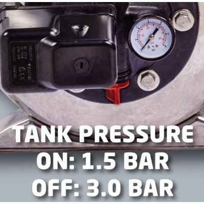 Насосна станція Einhell GC-WW 1250 NN, 1200 Вт, 5000 л/год, бак 20л (4173490)