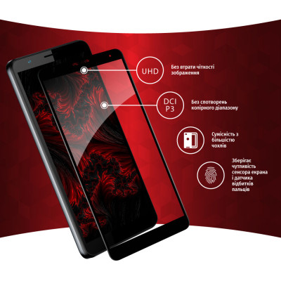 Скло захисне Intaleo Full Glue ZTE Blade A31 Plus (1283126523113)