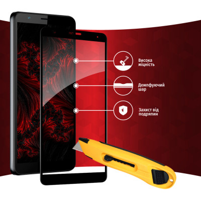 Скло захисне Intaleo Full Glue ZTE Blade A31 Plus (1283126523113)