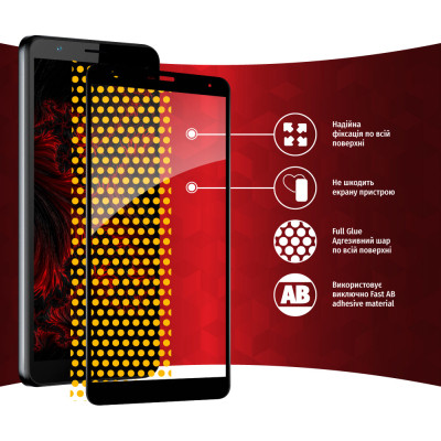 Скло захисне Intaleo Full Glue ZTE Blade A31 Plus (1283126523113)