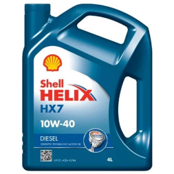 Моторна олива Shell Helix Diesel HX7 10W40 4л (2078)