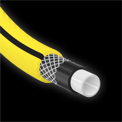 Шланг для поливу Cellfast 4YELLOW 3/4&quot; 20м, 4 шари, до 20 Бар, -10…+50°C (10-520)