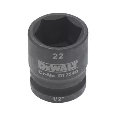 Головка торцева DeWALT ударна IMPACT 1/2&quot; х 22 мм, шестигранна (DT7540)
