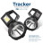 Ліхтар Quantum Tracker 3W LED+COB з функцією Power Bank (QM-FL1063)