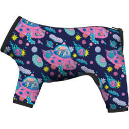 Дощовик для тварин Collar WAUDOG Clothes &quot;Рік і Морті 1&quot; L50 70-74 см, З 47-50 см (5351-0280)