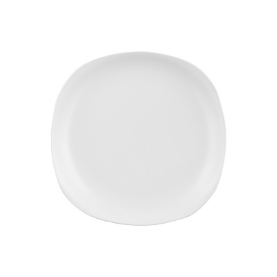 Тарілка Ardesto Molize Dinner Quadrate 27х27 см White (AR2927MW)