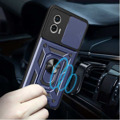 Чохол до мобільного телефона BeCover Military Motorola Moto G24/G24 Power Blue (710723)