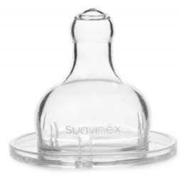 Соска Suavinex Силіконова для густої їжі, 4+міс, 1 шт (300841)