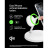 Зарядний пристрій Belkin 3in1 Magnetic Pad Qi2 15W White (WIZ032KQWH)