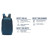 Рюкзак туристичний Pacsafe Vibe 25L Econyl backpack синій (40100641)