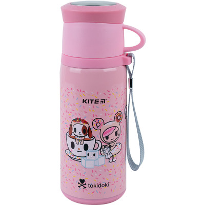 Поїльник-непроливайка Kite Термос Tokidoki 350 мл Рожевий (TK23-305)