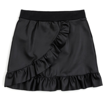 Спідниця дитяча Lovetti з оборкою (6645-164G-black)
