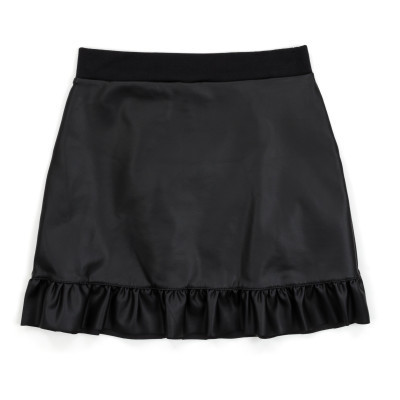 Спідниця дитяча Lovetti з оборкою (6645-164G-black)