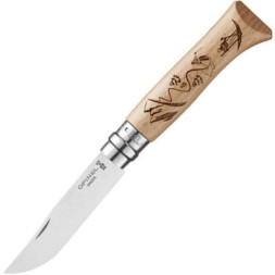 Ніж Opinel №8 Inox VRI &quot;Skiing&quot; (002188)
