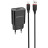 Зарядний пристрій BOROFONE BA20A Sharp charger set(Lightning) Black (BA20ALB)