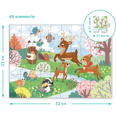 Пазл DoDo Природа розквітає, 60 елементів (300411)