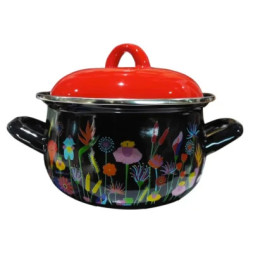 Каструля Gusto &quot;Квіткова галявина&quot; 20 см 4,0 л (GT-T-120-FM)