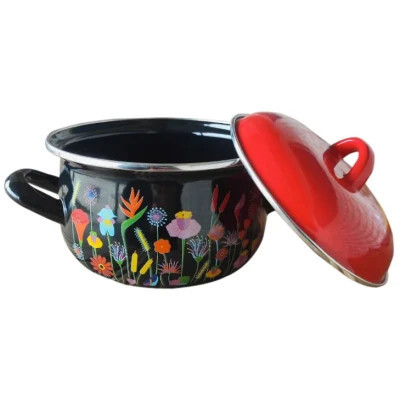 Каструля Gusto &quot;Квіткова галявина&quot; 20 см 4,0 л (GT-T-120-FM)